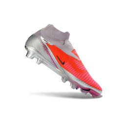 Nike Phantom 6 High Elite Fußball Schuhe Alexia Putellas Brt Purpurrot Schwarz