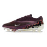 Fußballschuhe Nike Phantom 6 L Elite FG Weinrot Univ Rot Fossil