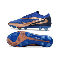 Fußballschuhe Nike Phantom 6 L Elite FG Blau Golden