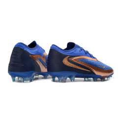 Fußballschuhe Nike Phantom 6 L Elite FG Blau Golden