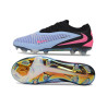 Nike Phantom 6 Elite FG Fußballschuhe Blau Rosa Schwarz