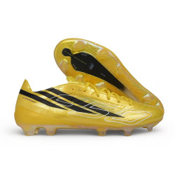adidas F50 Hyperfast Evo FG Fußballschuhen Golden Schwarz