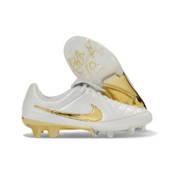 Nike Tiempo Maestro Elite FG Fußballschuh Wit Golden