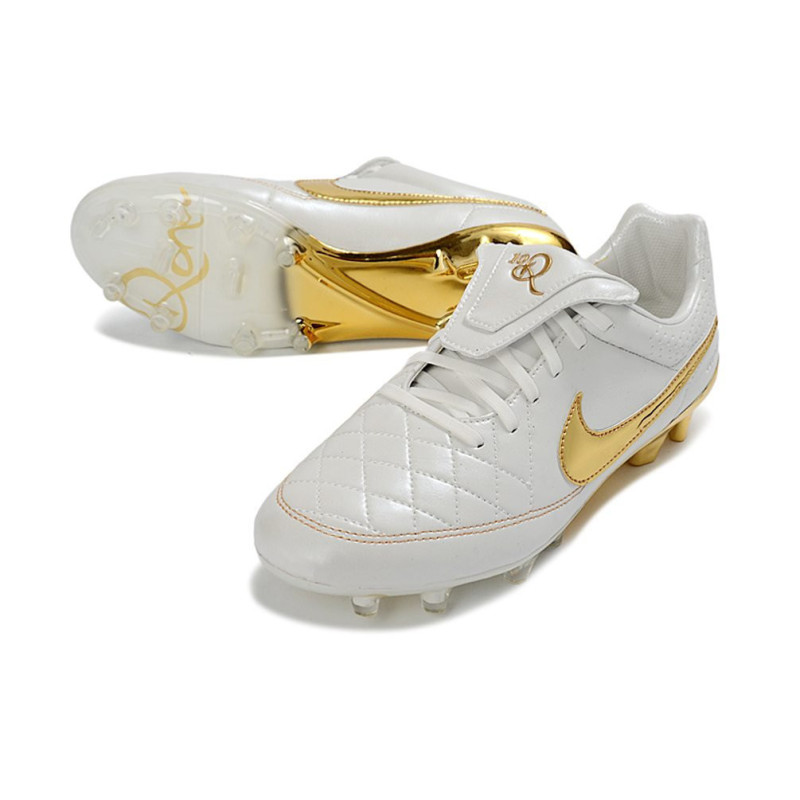 Nike Tiempo Maestro Elite FG Fußballschuh Wit Golden