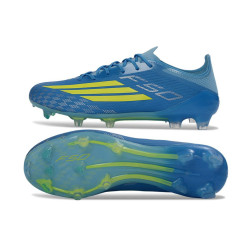 Fußballschuhe adidas F50 Elite FG X MESSI Blau Gelb