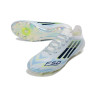 Fußballschuhe adidas F50 Elite FG Wit Blau Schwarz