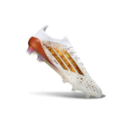 Fußballschuhe adidas F50 Elite FG Weiß Golden