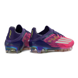 Fußballschuhe adidas F50 Elite FG Rosa Weiß Lila