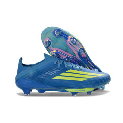 adidas F50+ FG Firm Ground Fußballschuhe Blau Gelb