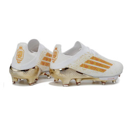 Fußballschuhe adidas F50+ FG Weiß Golden