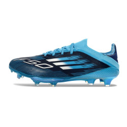 adidas F50+ FG Firm Ground Fußballschuhe Schwarz Blau