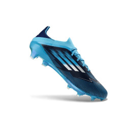 adidas F50+ FG Firm Ground Fußballschuhe Schwarz Blau