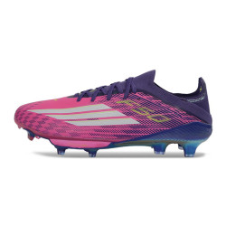 Fußballschuhe adidas F50+ FG X Lamine Yamal Lila Weiß Rosa