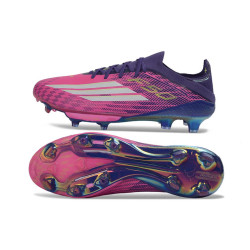 Fußballschuhe adidas F50+ FG X Lamine Yamal Lila Weiß Rosa