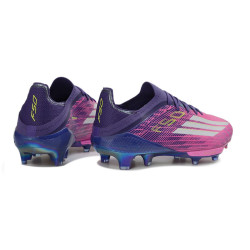 Fußballschuhe adidas F50+ FG X Lamine Yamal Lila Weiß Rosa