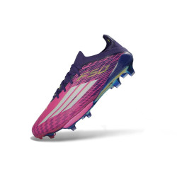 Fußballschuhe adidas F50+ FG X Lamine Yamal Lila Weiß Rosa