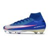 Nike Air Zoom Mercurial Superfly X Elite FG Blau Weiß