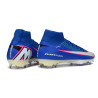 Nike Air Zoom Mercurial Superfly X Elite FG Blau Weiß