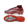 Nike Mercurial Zoom Superfly X Elite FG Fußballschuh Rot Silbern