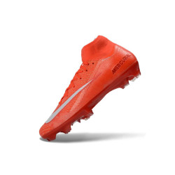 Nike Air Zoom Mercurial Superfly X Elite FG Rot Weiß