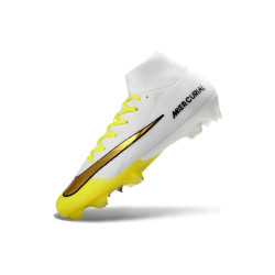 Fußballschuhe Nike Air Zoom Mercurial Superfly X Elite Fg Weiß Gelb