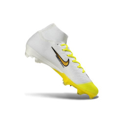 Fußballschuhe Nike Air Zoom Mercurial Superfly X Elite Fg Weiß Gelb