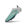 adidas F50+ Elite Schnürungslos FG Schuhe GrÜN Weiß Silbern