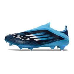 adidas F50+ Elite LL FG Fußballschuhe Schwarz Blau