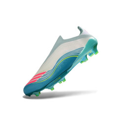 adidas F50+ Elite Laceless FG Fußballschuhe Messi Aurora Radiante Weiß