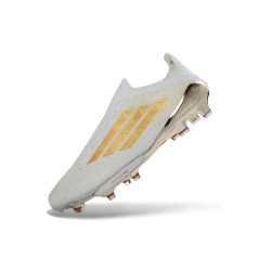 adidas F50+ Elite LL FG Fußballschuhe Weiß Golden