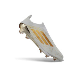 adidas F50+ Elite LL FG Fußballschuhe Weiß Golden