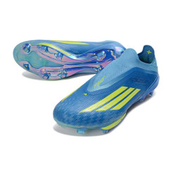 adidas F50+ Elite Laceless FG Fußballschuhe  X MESSI Blau Gelb