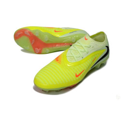 Nike Phantom 6 Low Elite FG Herren Fußballschuhe Limelight Rot Schwarz