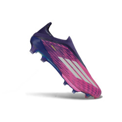 adidas F50+ Elite Laceless FG Fußballschuhe Lila Rosa Weiß