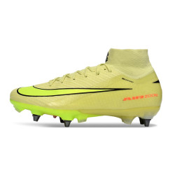 Fußballschuhe Nike Air Zoom Mercurial Superfly 10 Elite SG-Pro Limelight Volt Rot