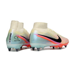 Fußballschuhe Nike Air Zoom Mercurial Superfly 10 Elite SG-Pro Sam Kerr Weiß F100