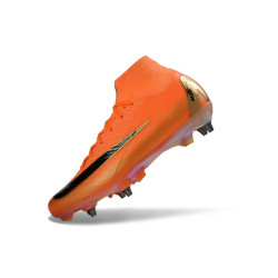 Fußballschuhe Nike Air Zoom Mercurial Superfly 10 Elite SG-Pro Orange Schwarz