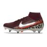 Fußballschuhe Nike Air Zoom Mercurial Superfly 10 Elite SG-Pro Bordeaux Silbern
