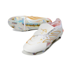 adidas Predator Elite FT 26 FG Fußballschuh Weiß Golden