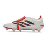 Fußballschuh adidas Predator Elite Tongue FG Weiß Rot Schwarz
