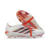 Fußballschuh adidas Predator Elite Tongue FG Weiß Rot Schwarz