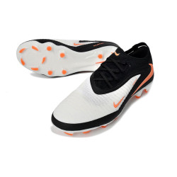 Fußballschuhe Herren Nike PHANTOM 6 LOW FG Schwarz Weiß Orange