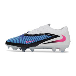 Nike Phantom 6 Low Elite FG Fußballschuh Racer Blau Rosa Weiß